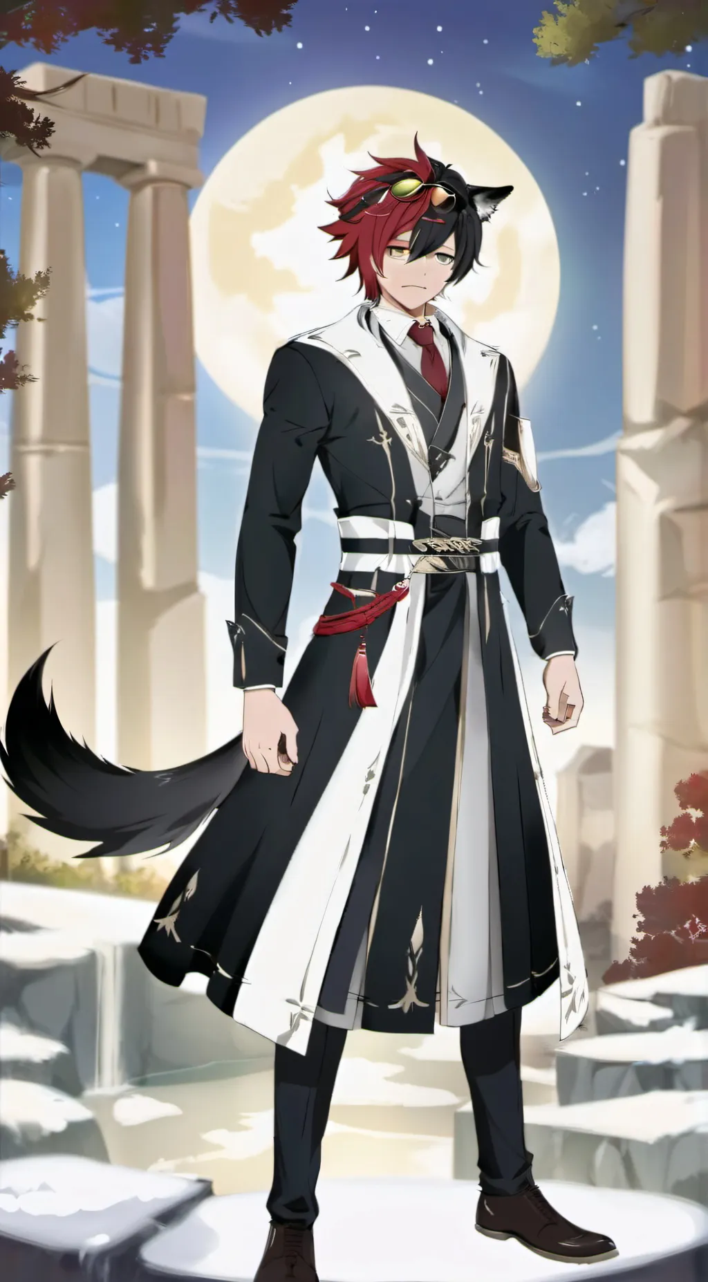 ai character: Eclipse background