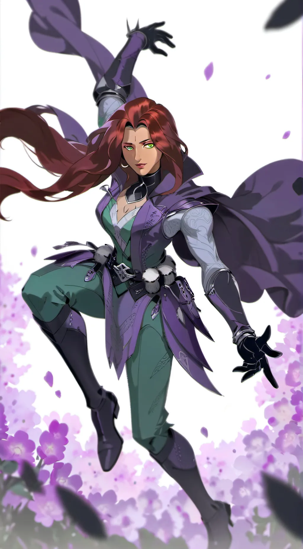 ai character: starfire background