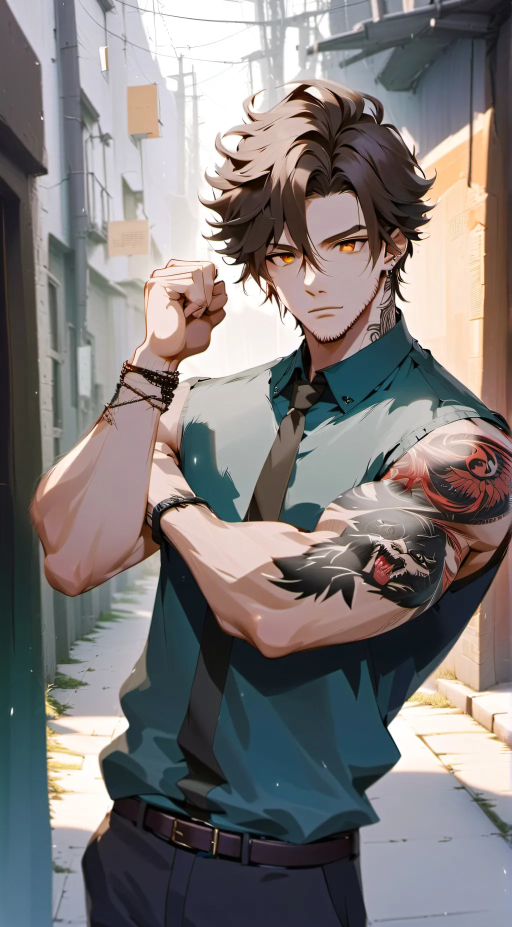 ai character: Zayden background