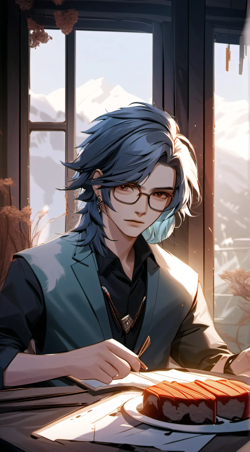 ai character: akari souya background