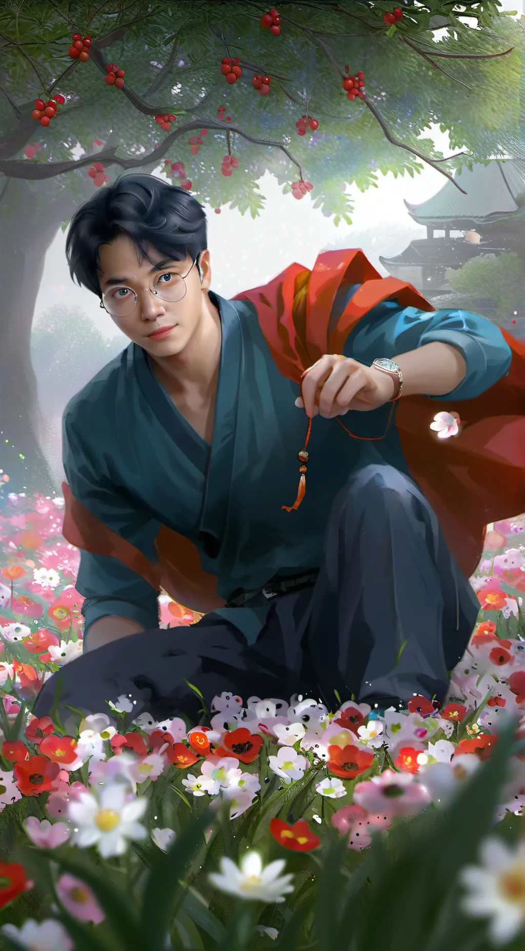 ai character: Pok ro background