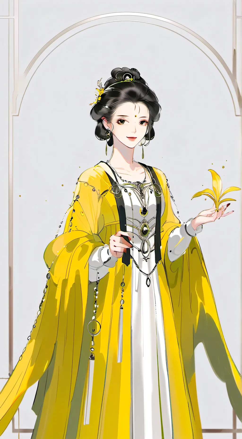 ai character: Й background