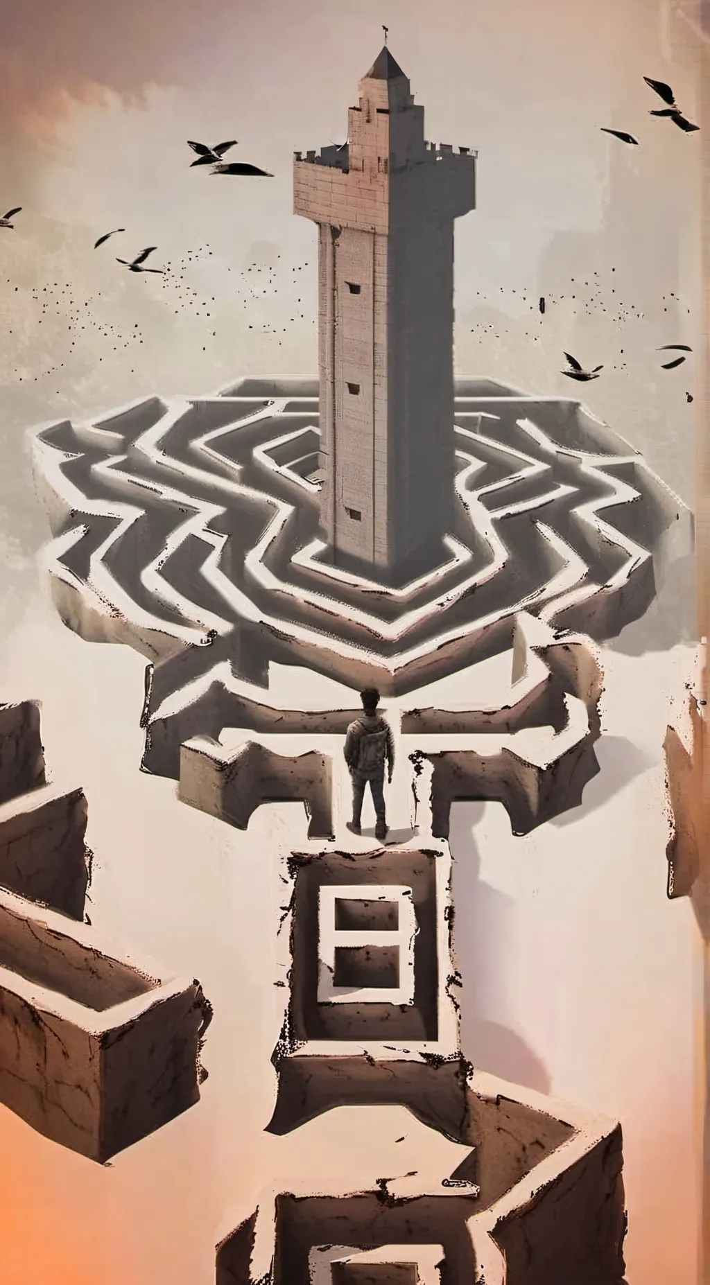 ai character: The Maze Runner background