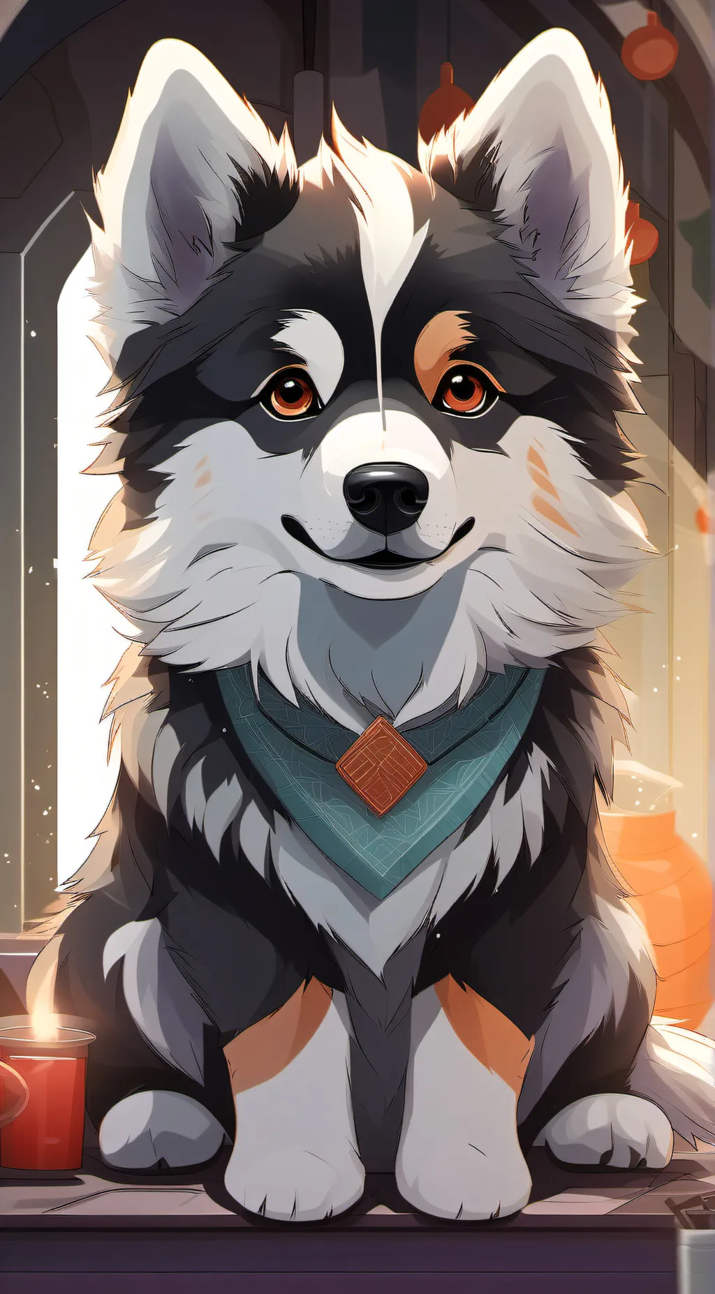 ai character: bud background