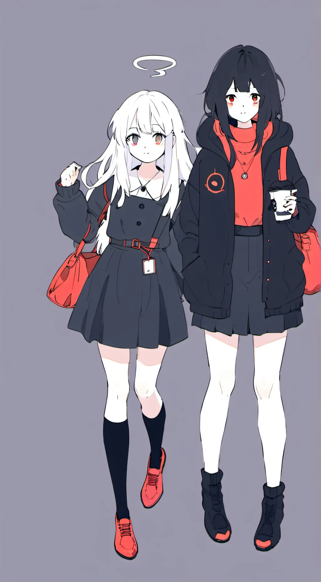 ai character: Ava and Elizabeth background