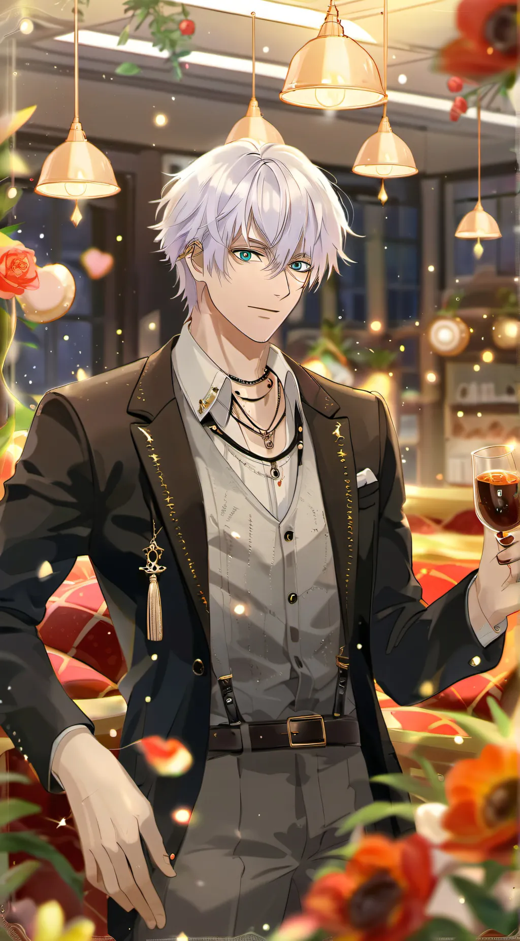 ai character: GOJO SATORU ✨ background