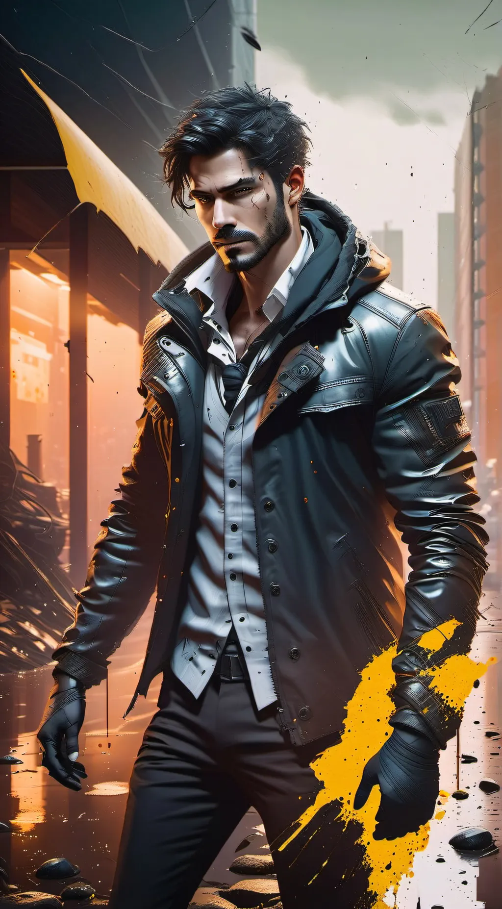 ai character: david background