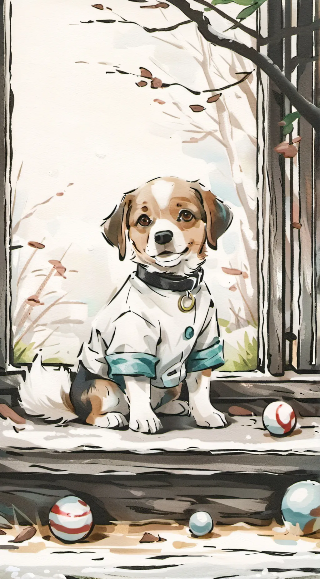 ai character: lil dino background