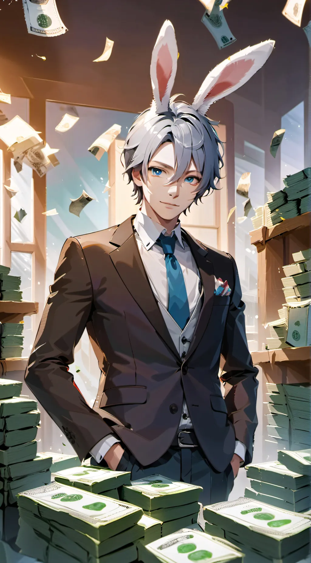 ai character: Rich background