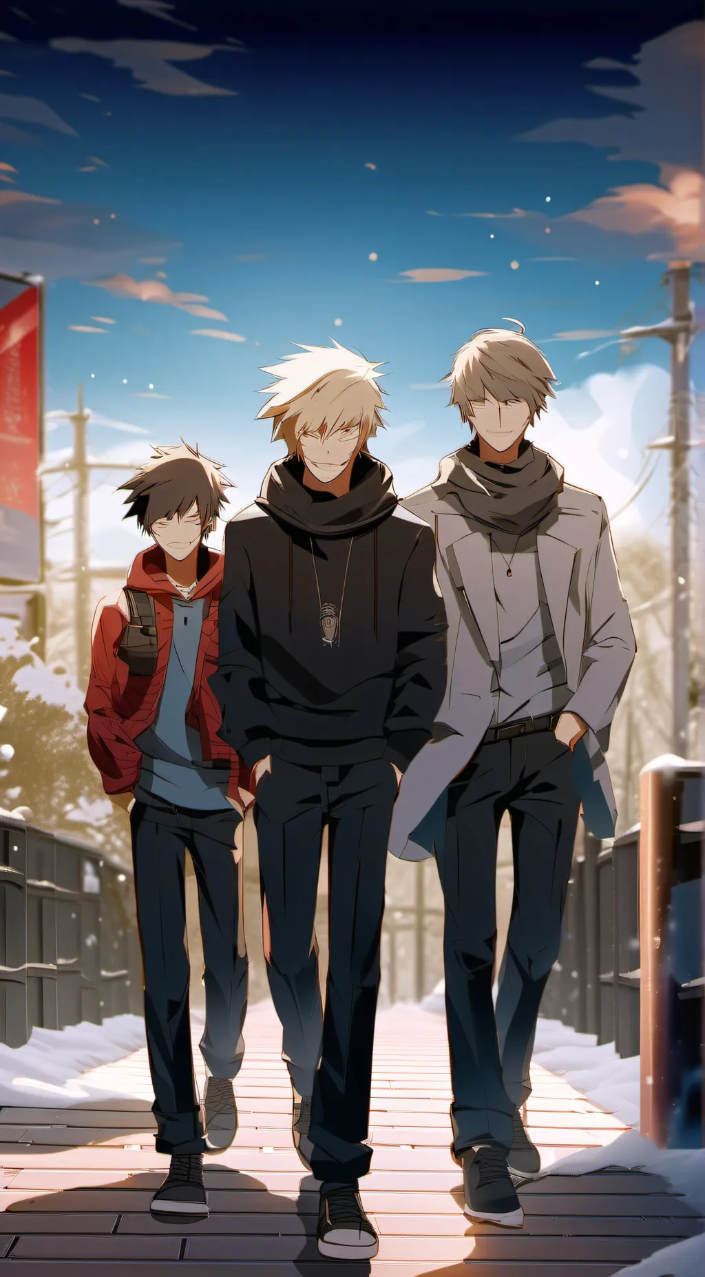 ai character: Bakugou family  background