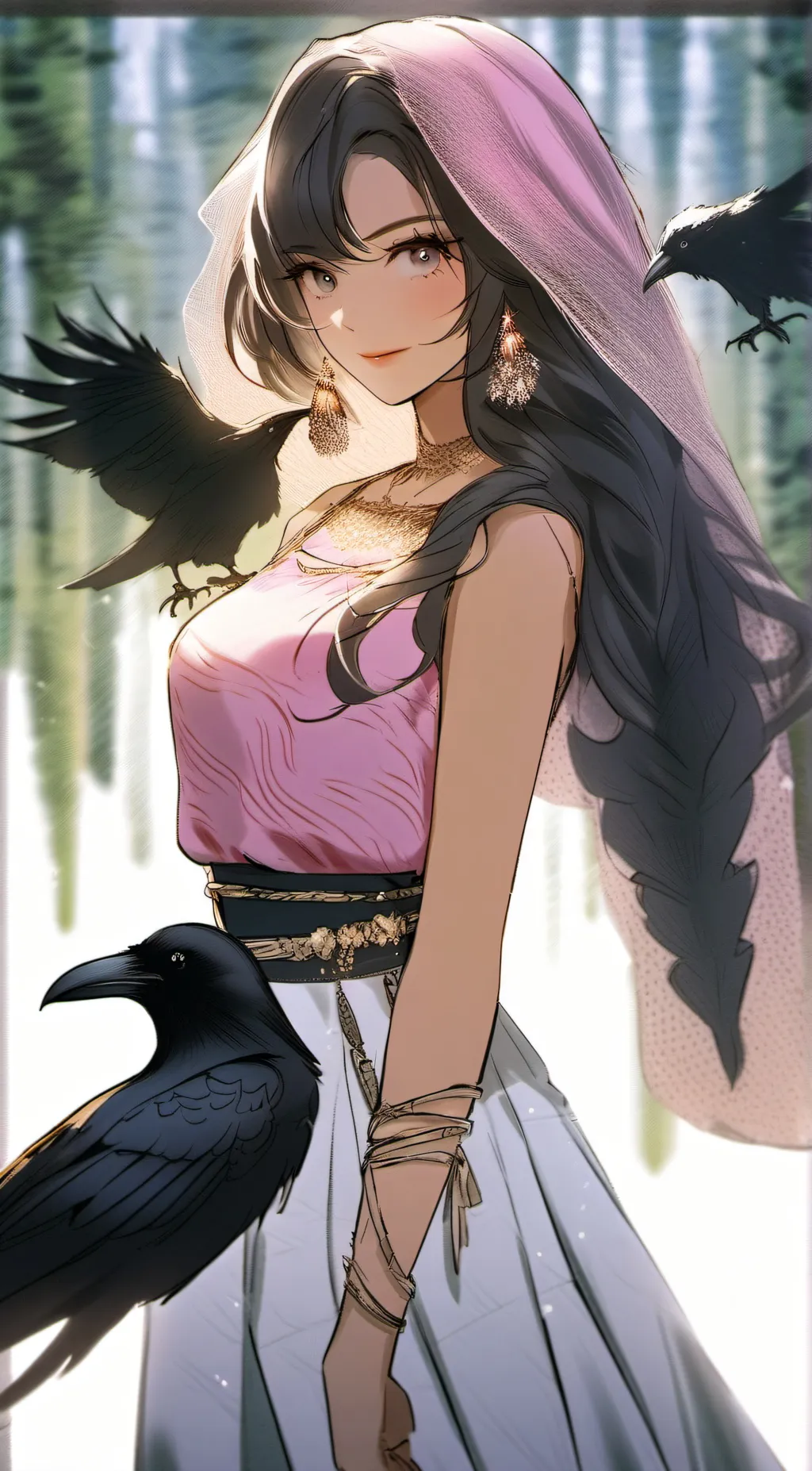 ai character: Hiyuro background