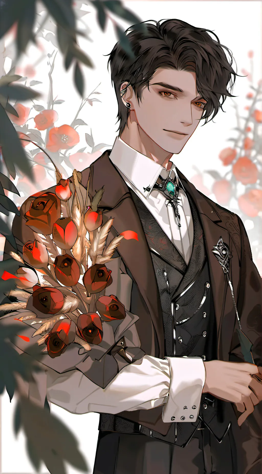 ai character: Anthony  background