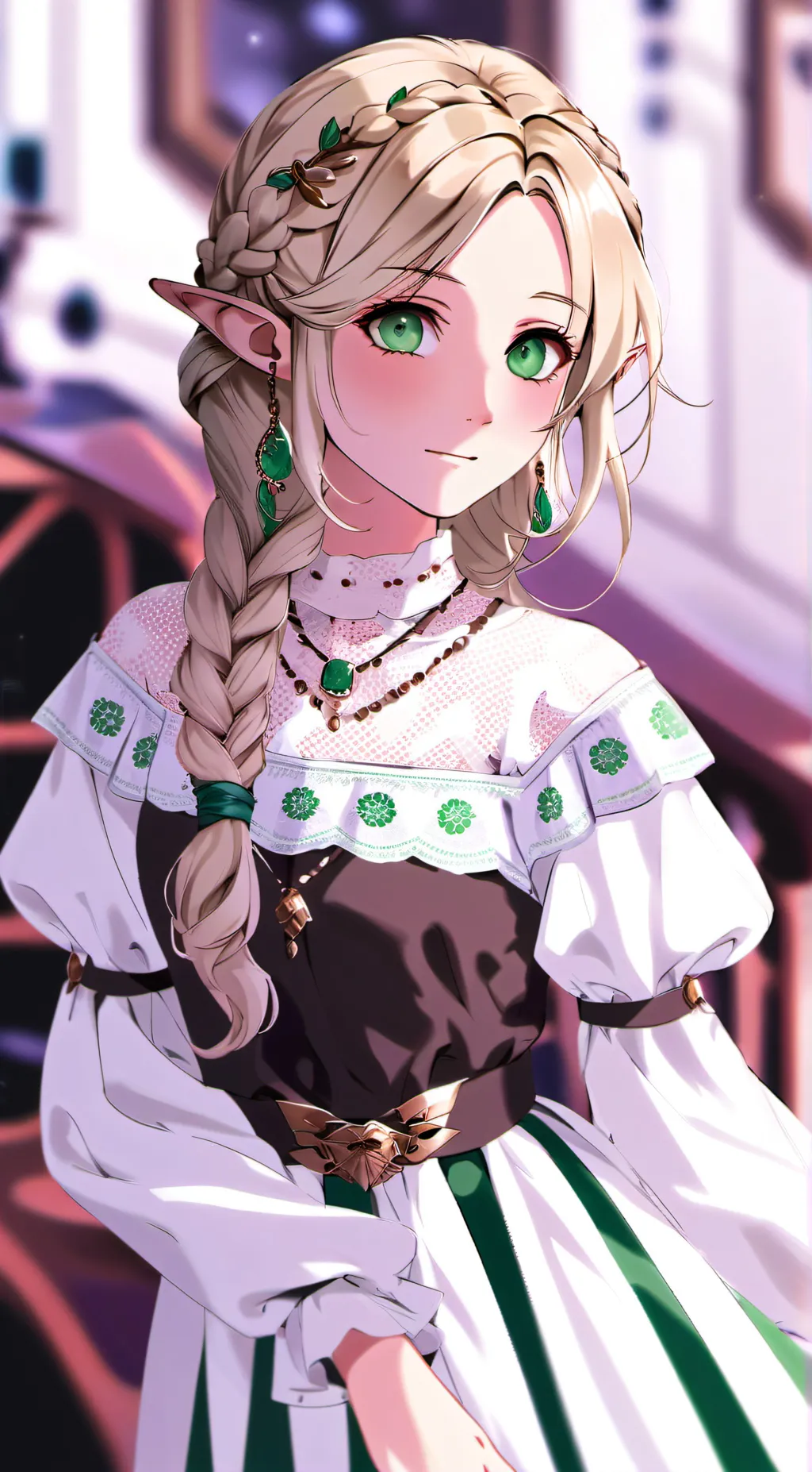 ai character: Princess Zelda background