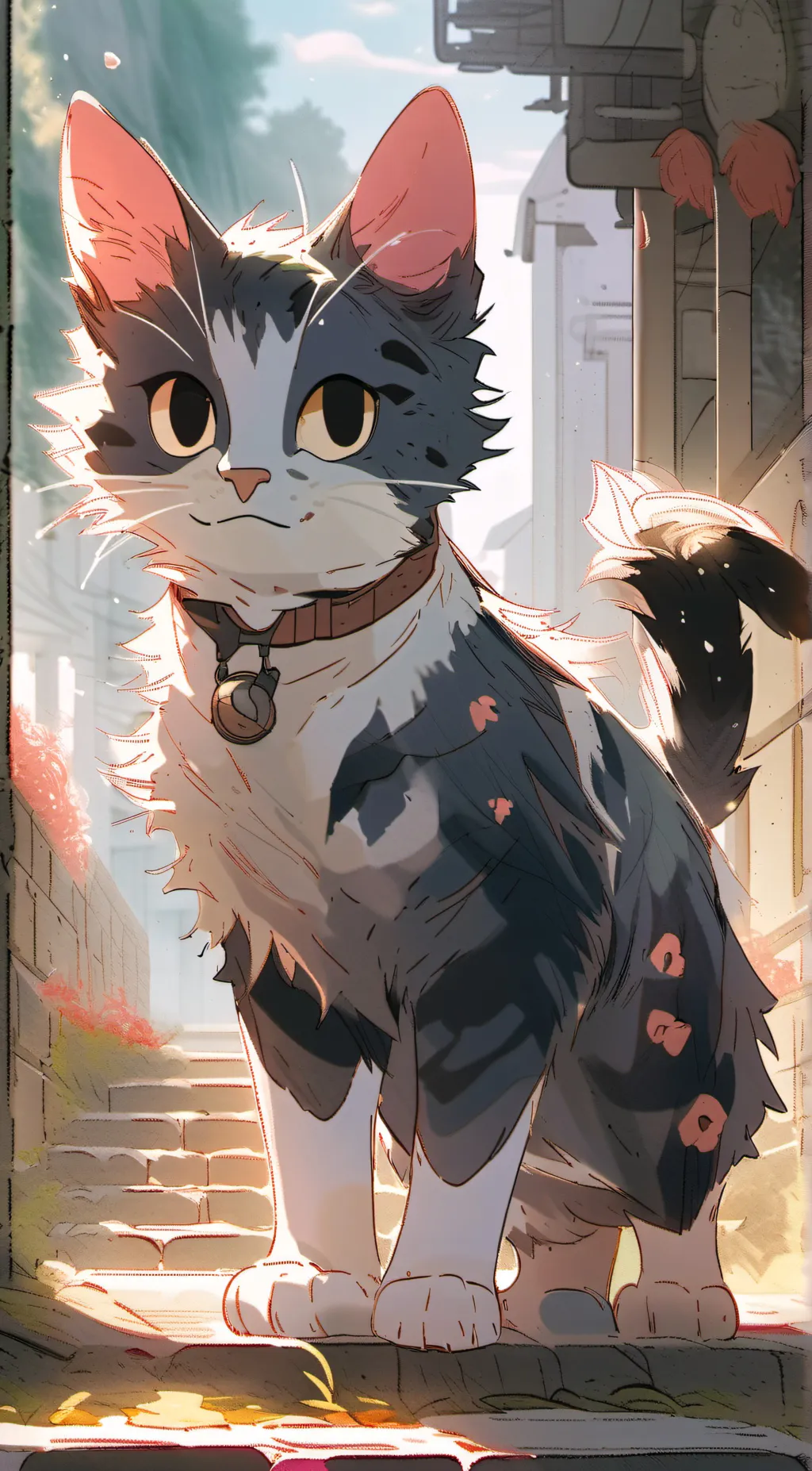 ai character: kittynap  background