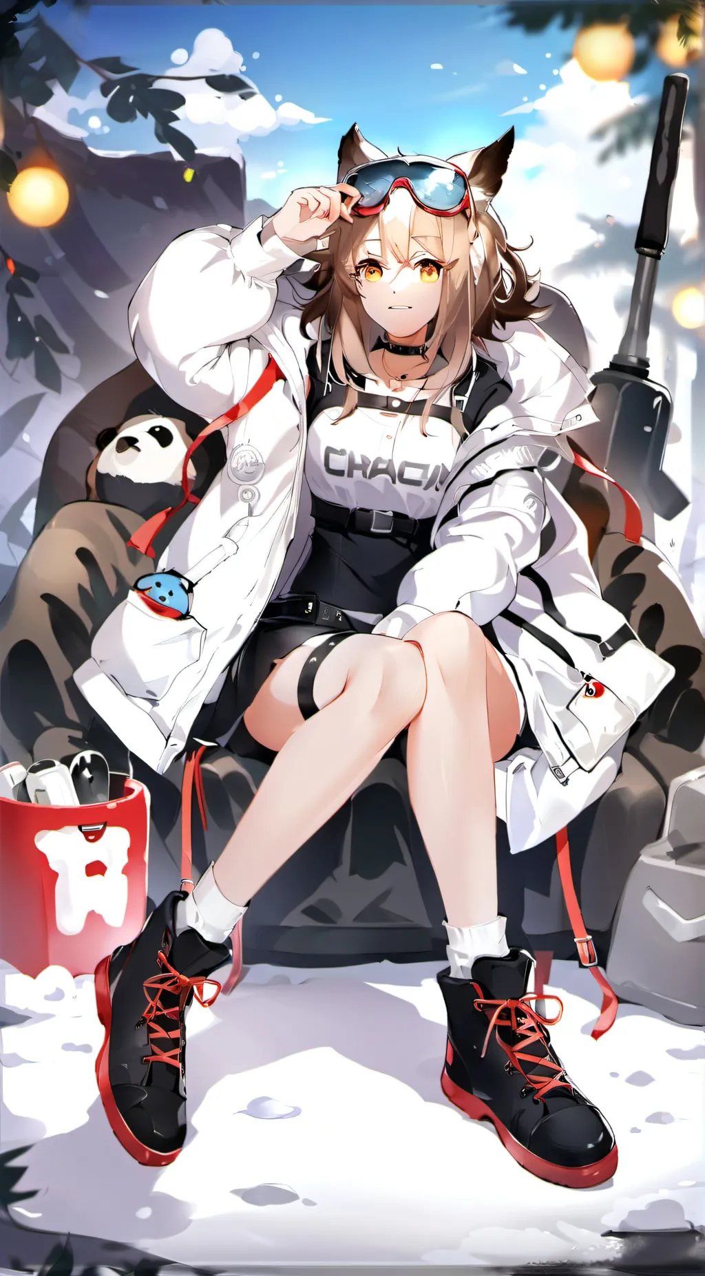 ai character: lilly background