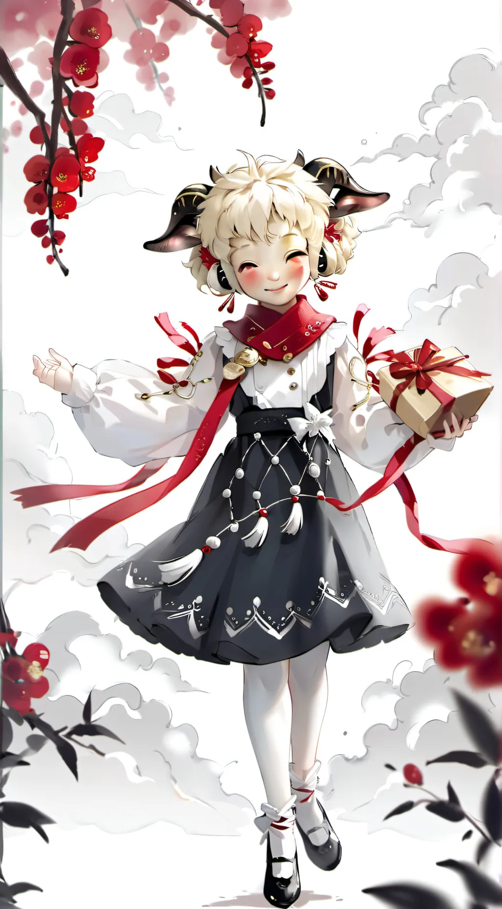 ai character: LAMBY background