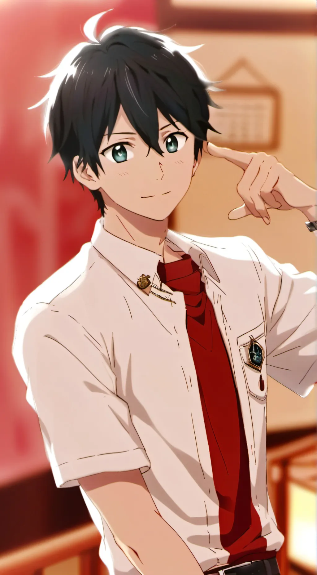 ai character: Masamune Makabe background