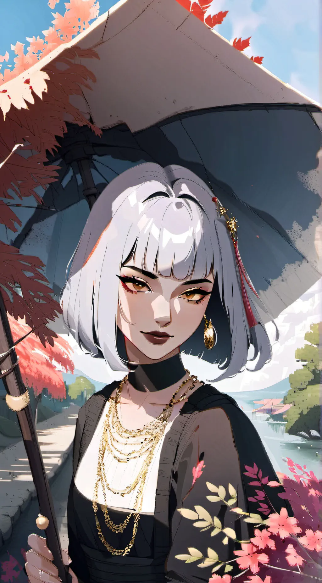 ai character: Tyla background
