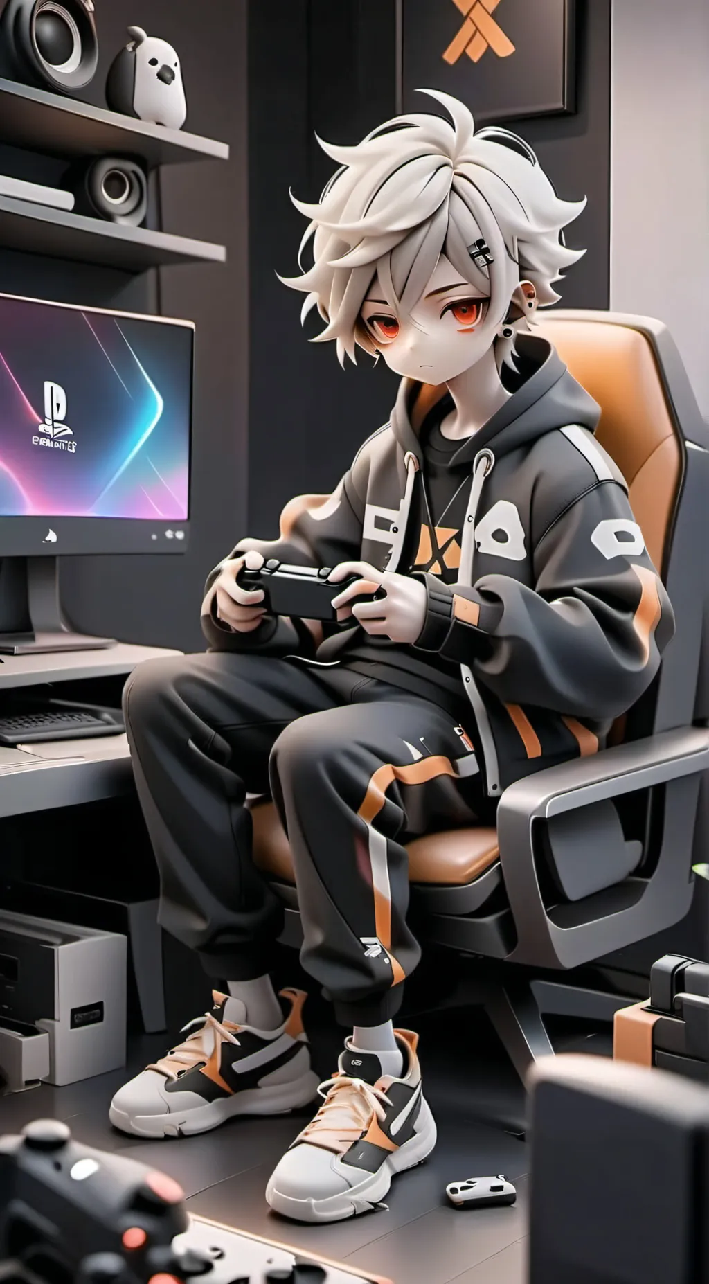 ai character: Nick background
