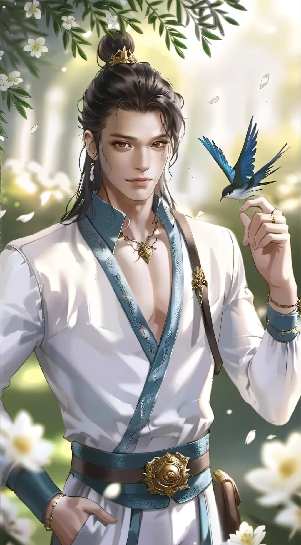 ai character: shang background