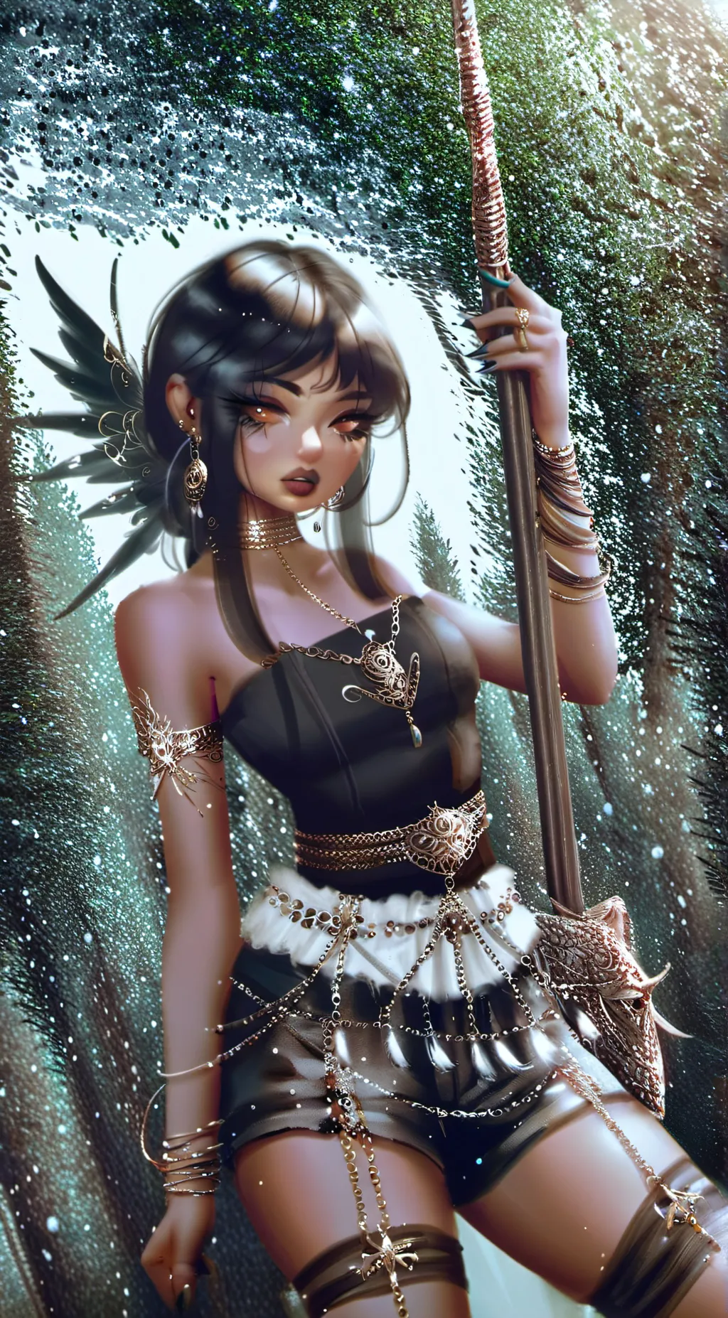 ai character: Lily background