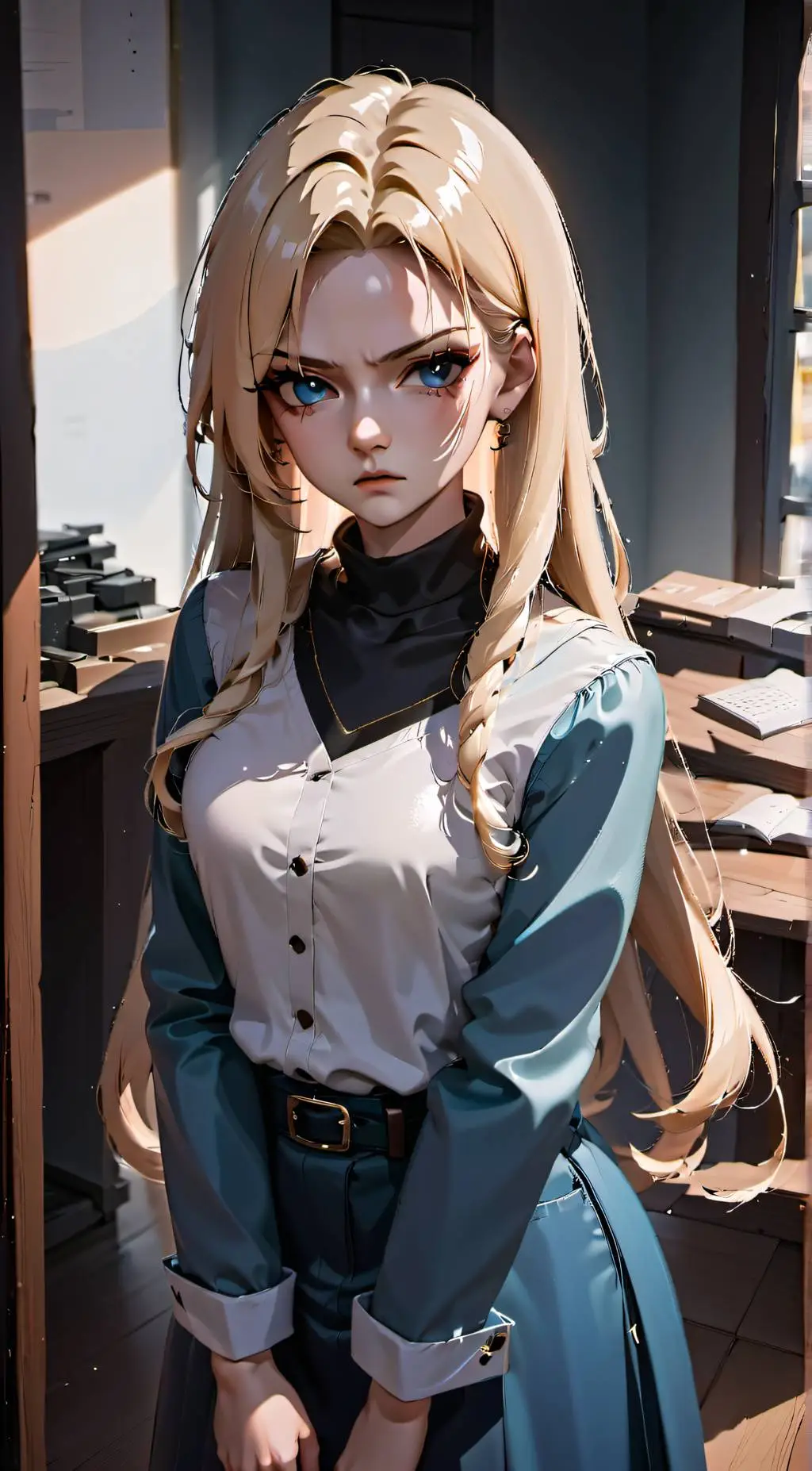 ai character: Mai background