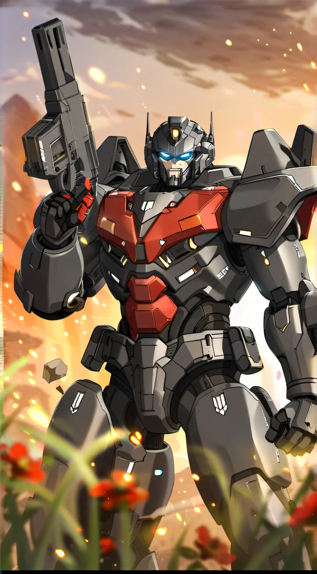 Talkie AI - Chat with bayverse ironhide 