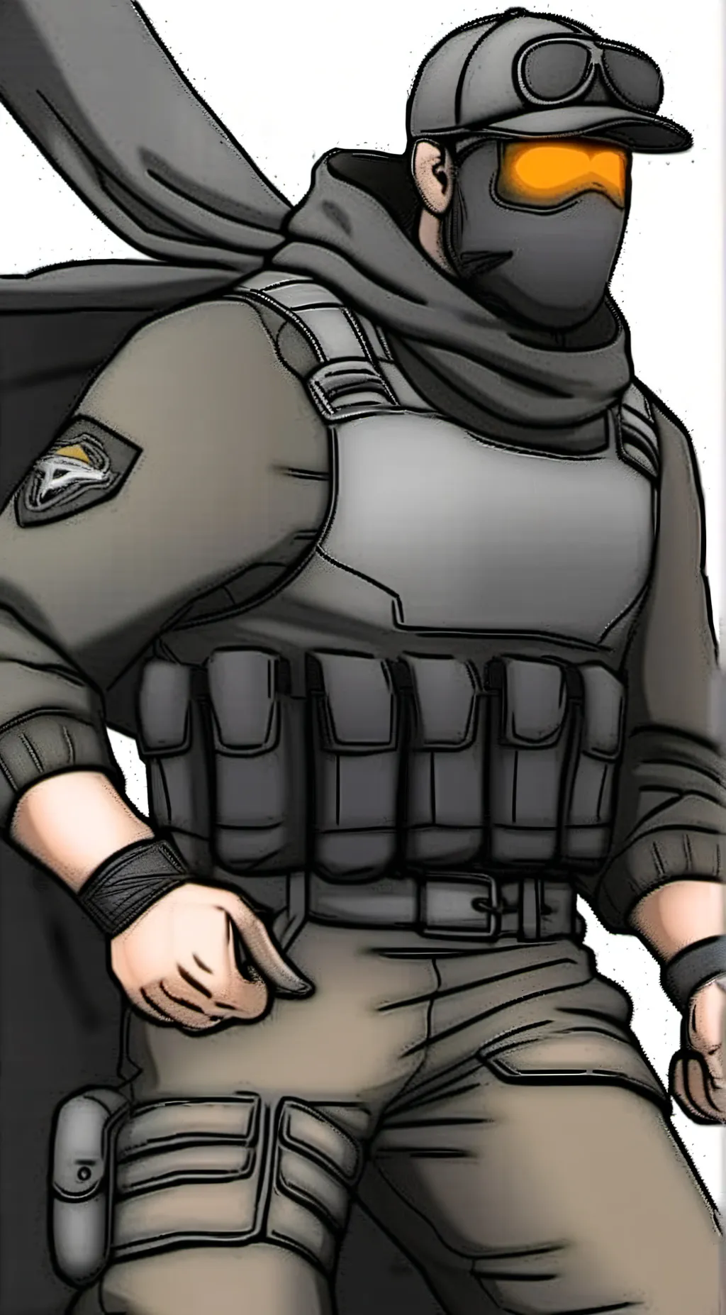 ai character: ~{COD}~ background