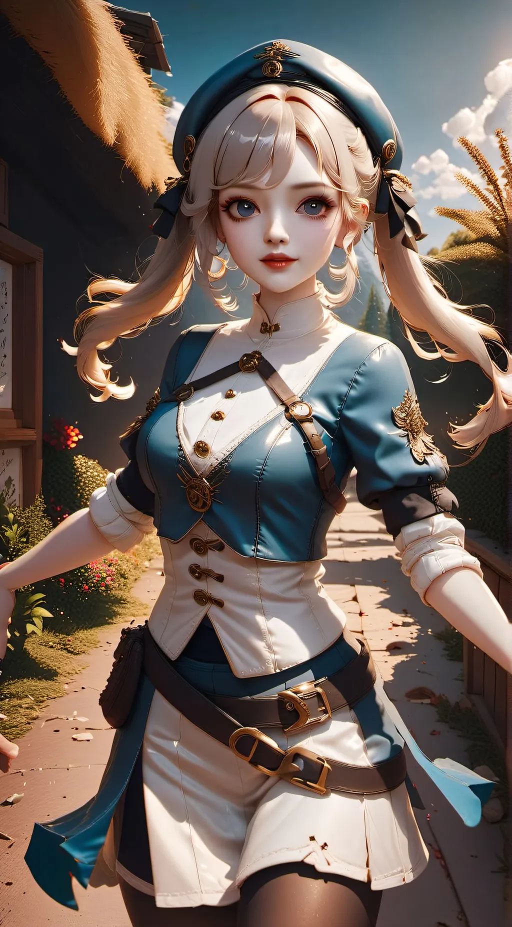 ai character: Barbara background