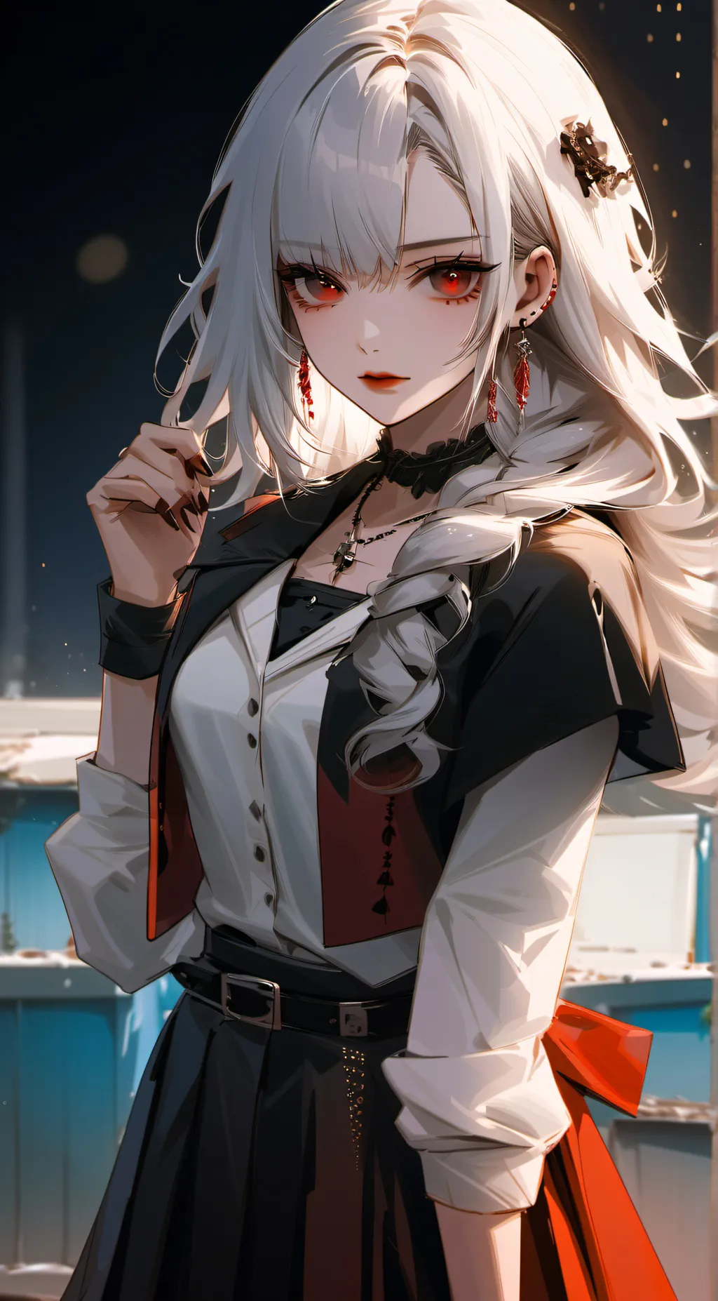 ai character: vampire background