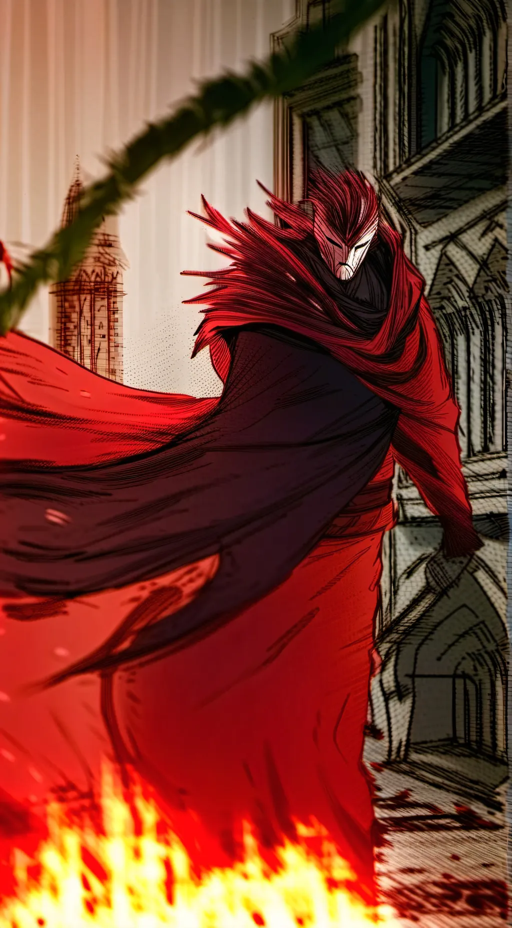 ai character: Rouge Demon - R£D background