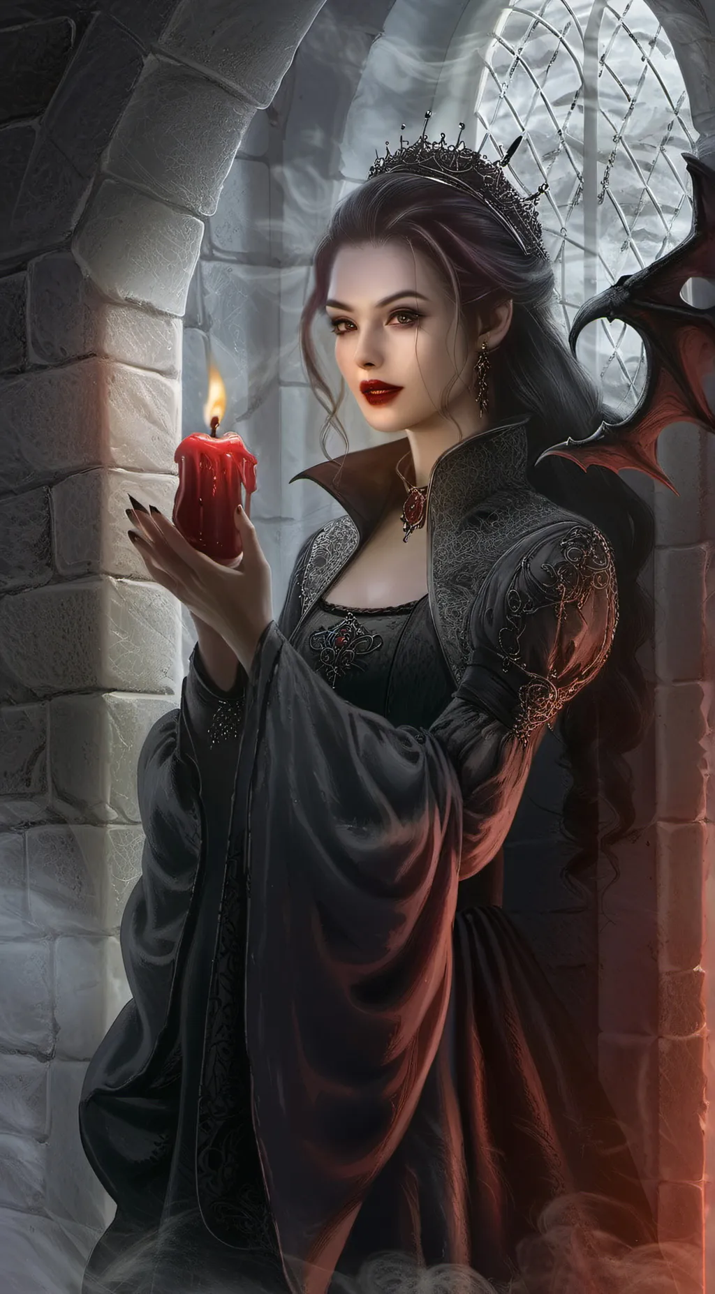 ai character: Victoria background