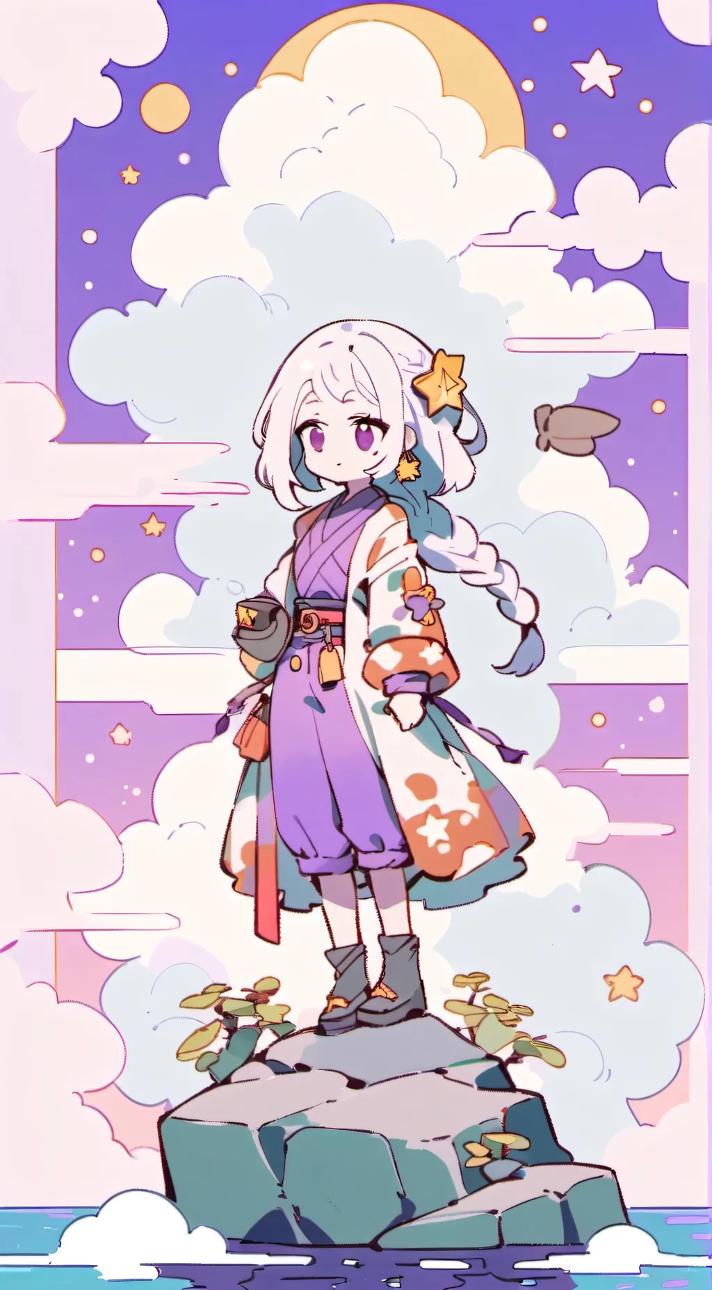 ai character: ☆ Nightingale ☆ background