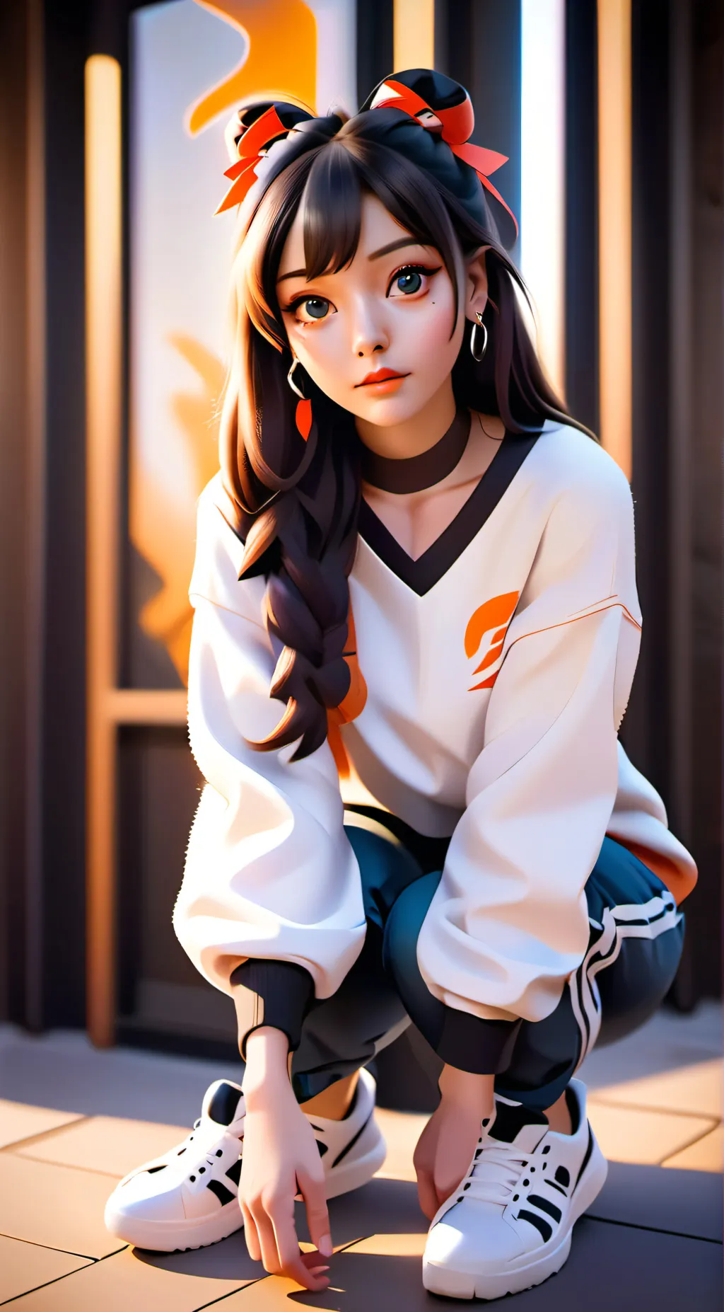 ai character: Rosie background