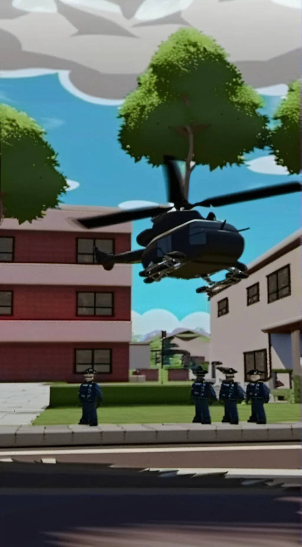 ai character: PoliceFBI Group background