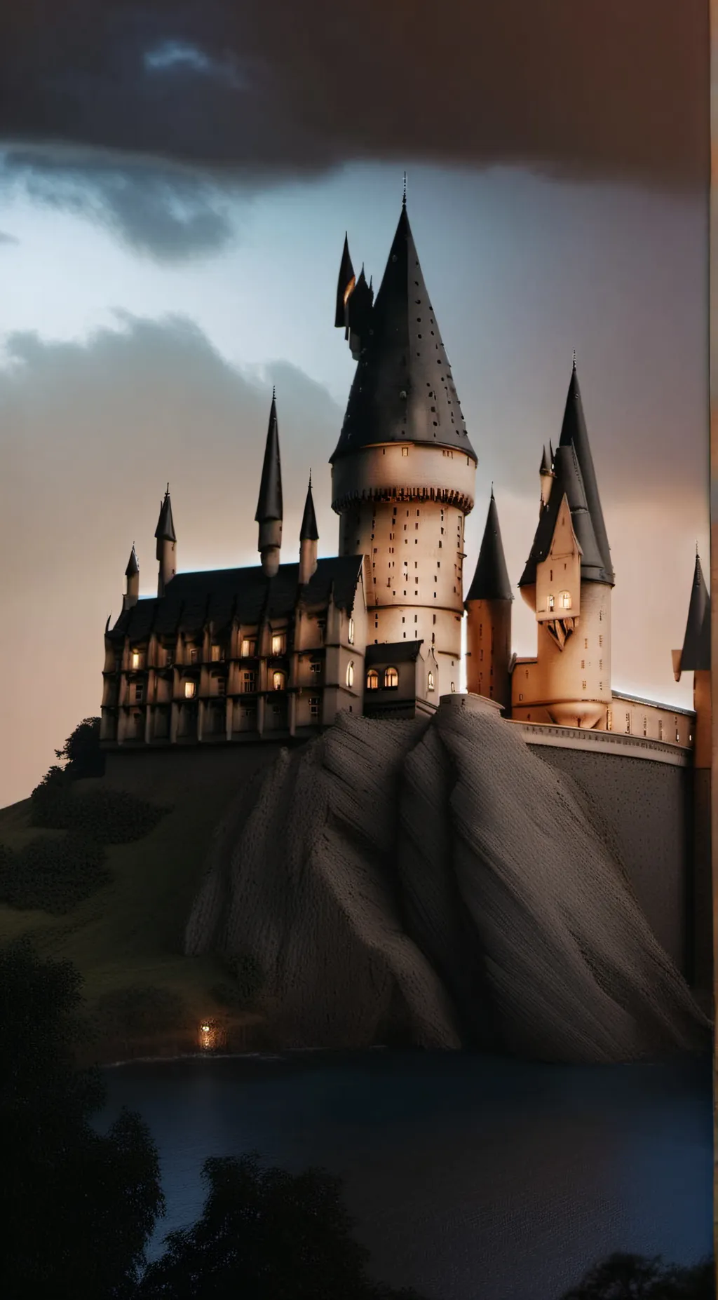 ai character: ✨Cursed Child✨ background