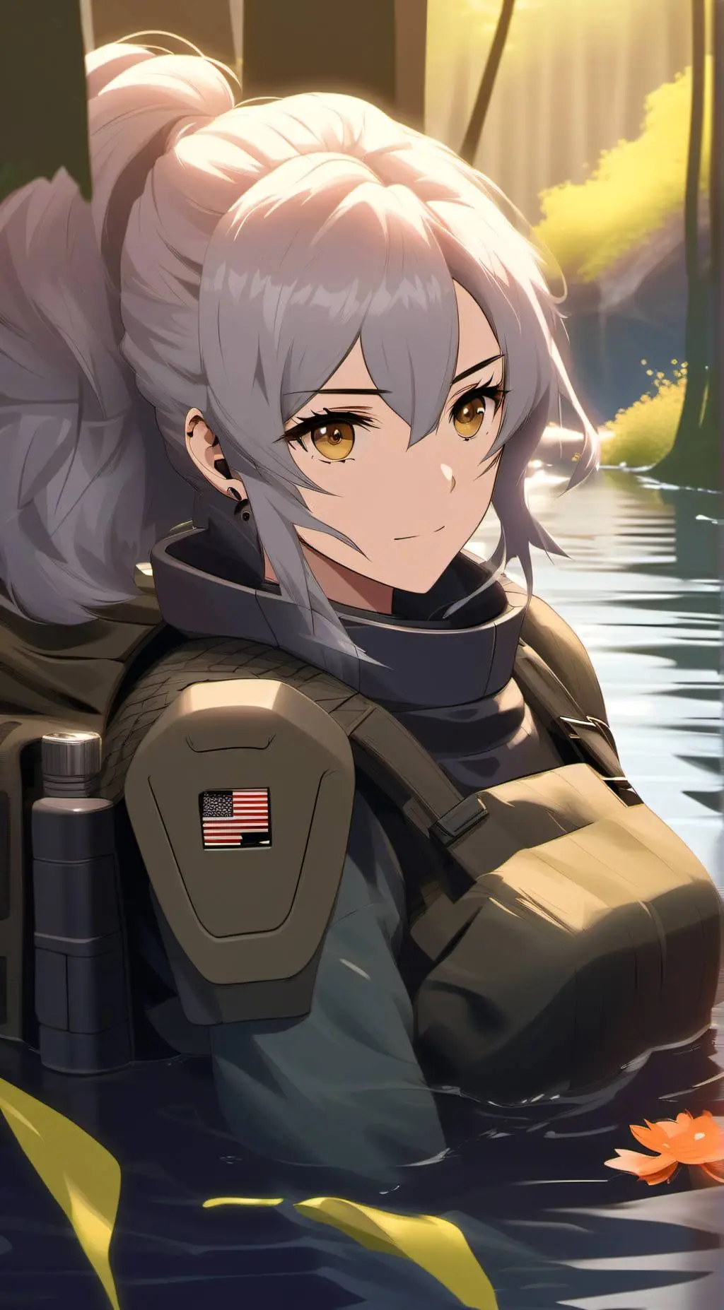 ai character: Amaya background