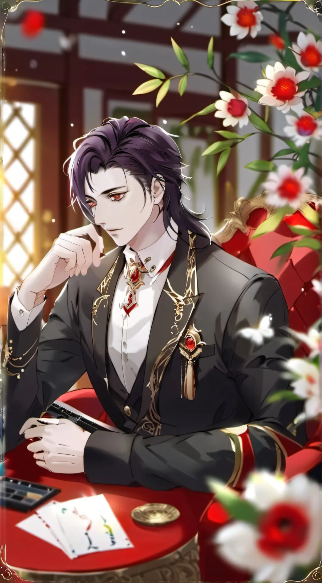 ai character: ♥★ETHAN★♥ background