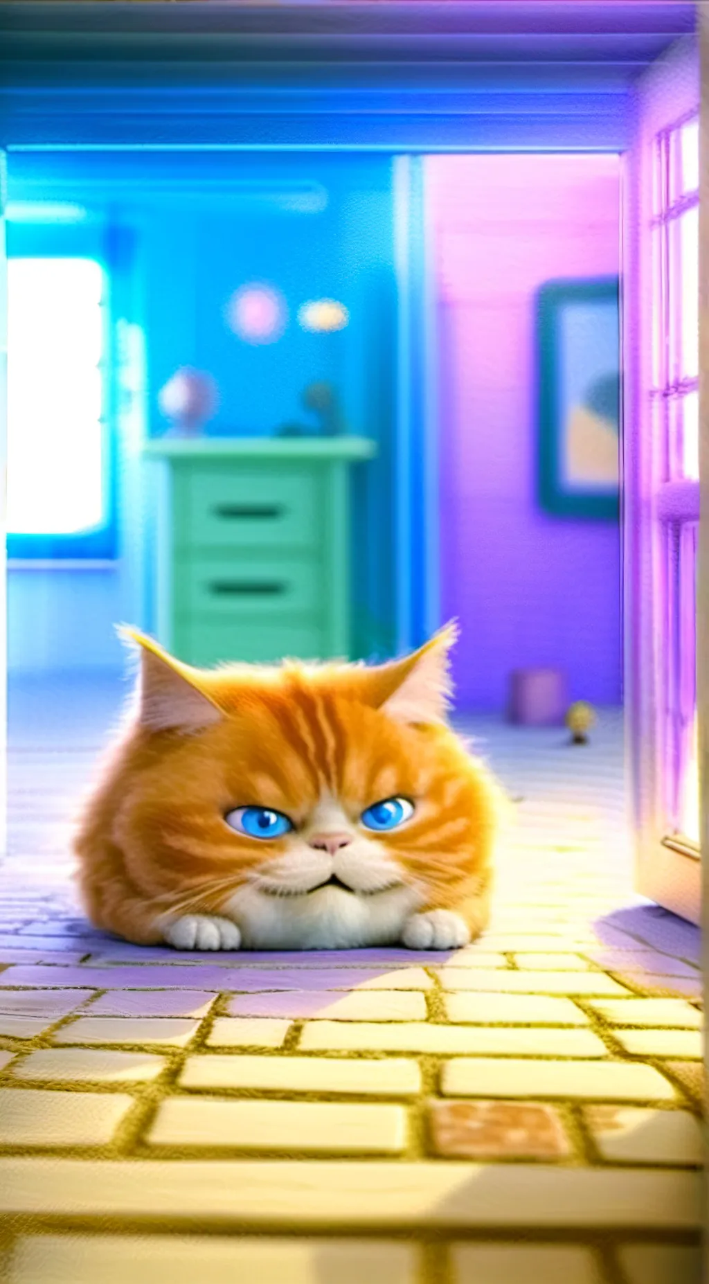 ai character: Talking Ginger background