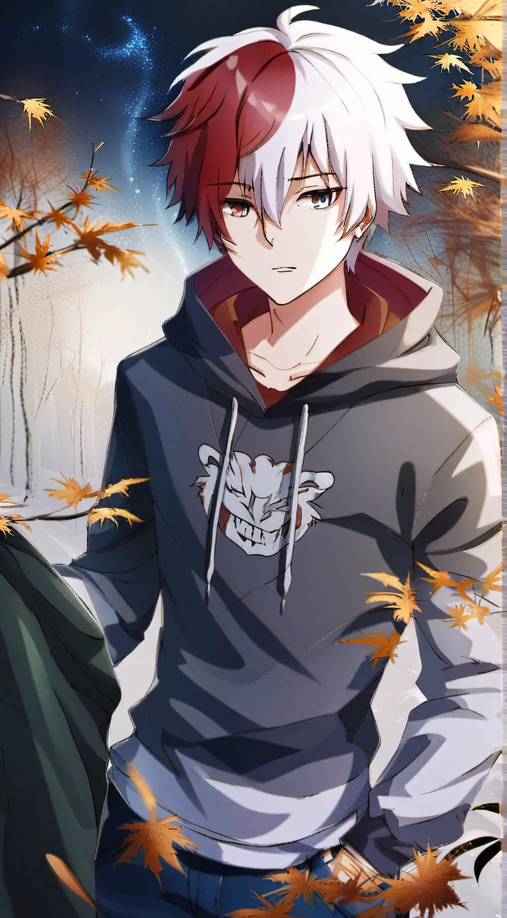 ai character:  todoroki  background