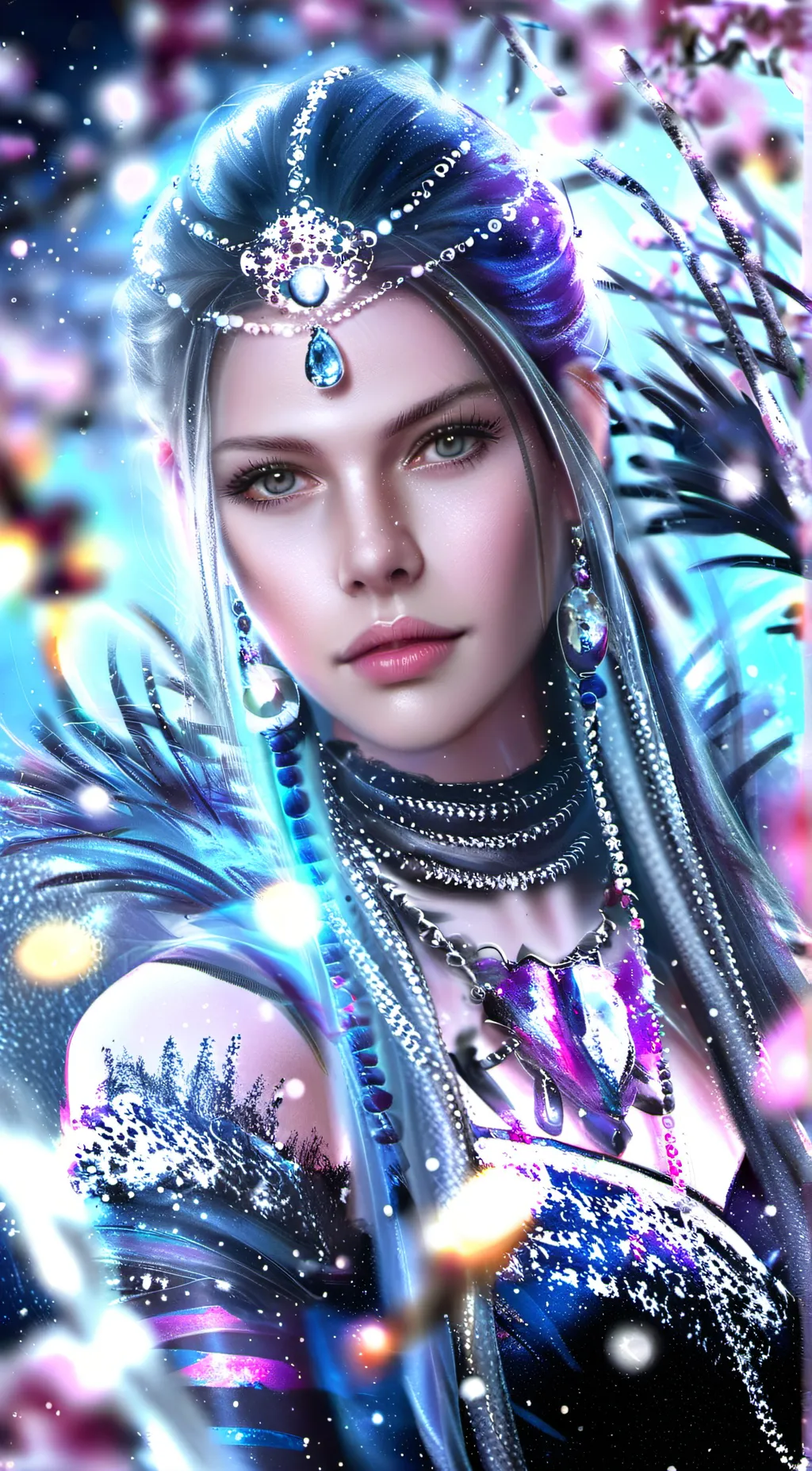 ai character: Ashley background