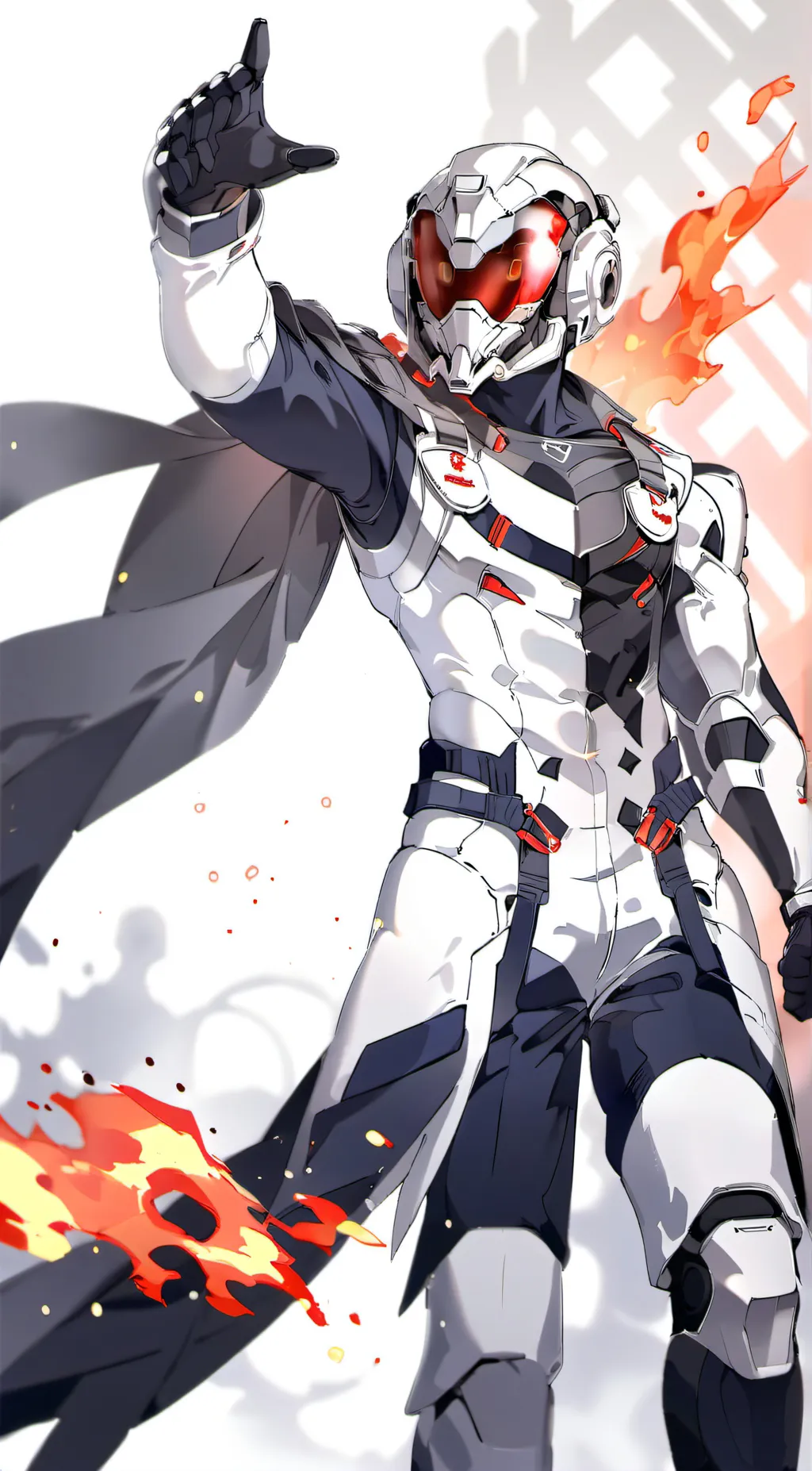 ai character: Tokusatsu background