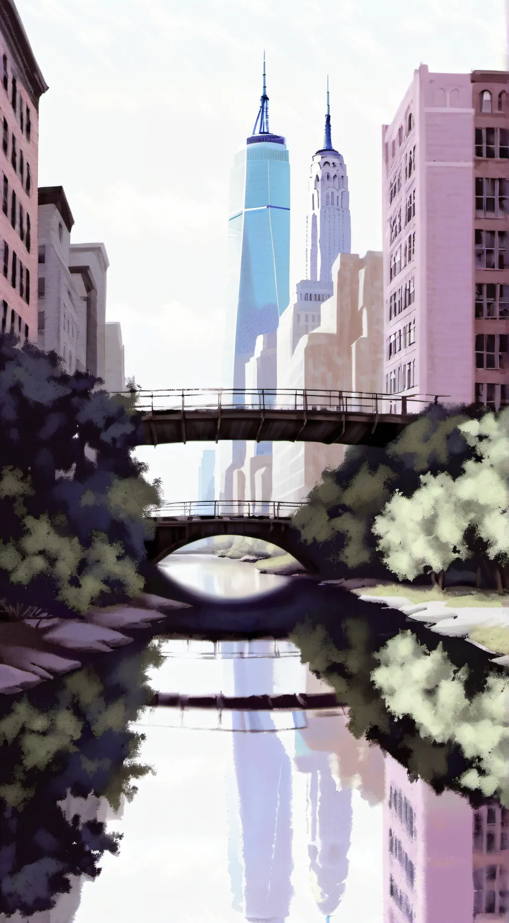 ai character: WhiteCollar Series background