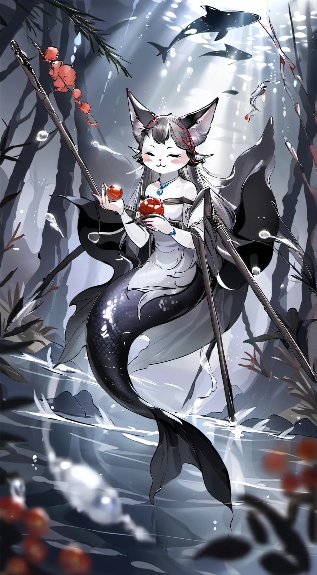 ai character: Serena background