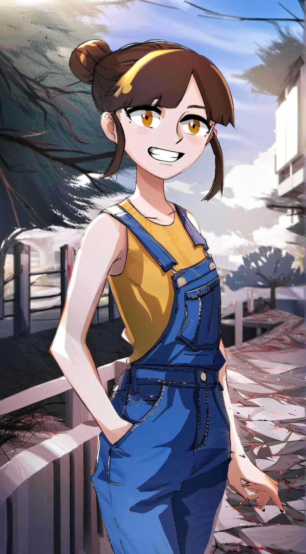 ai character: Fiore (16) background