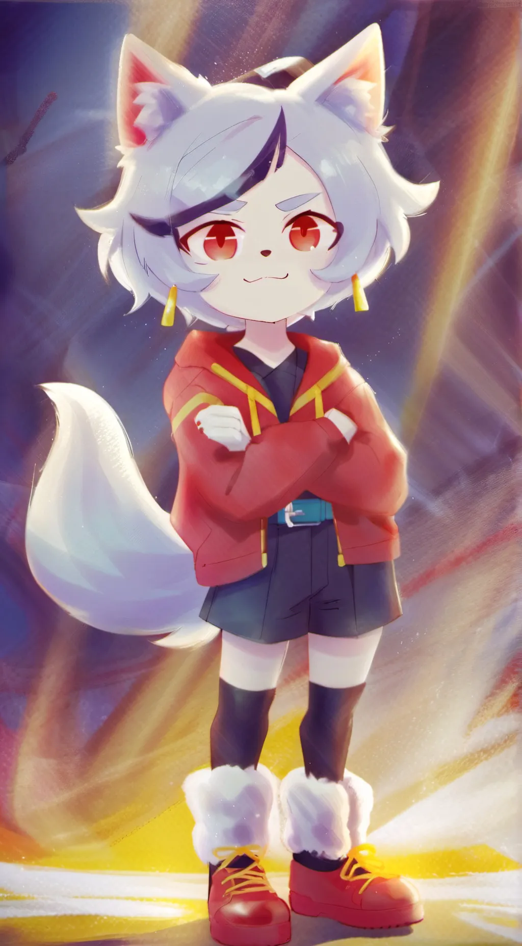 ai character: Nuki background