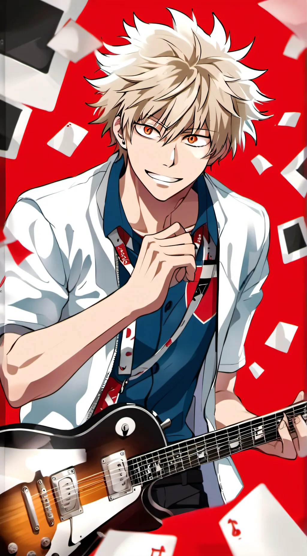 ai character: Bakugo background