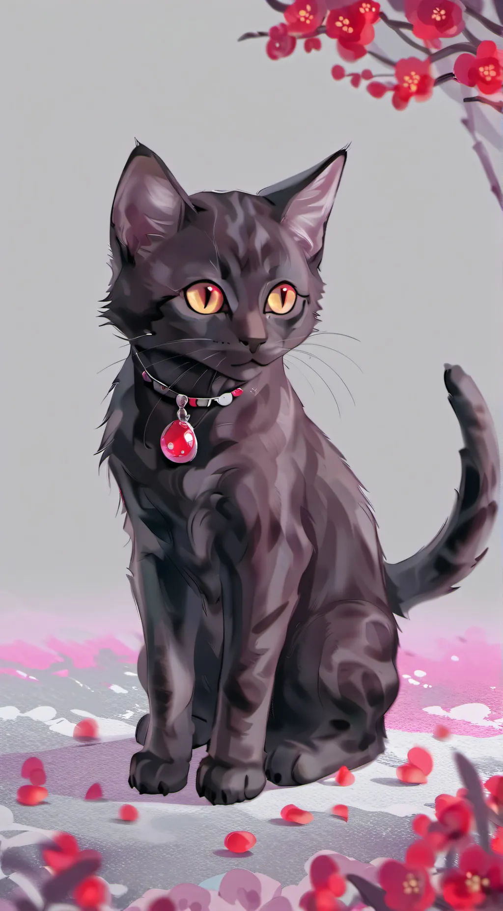 ai character: Blackkit background