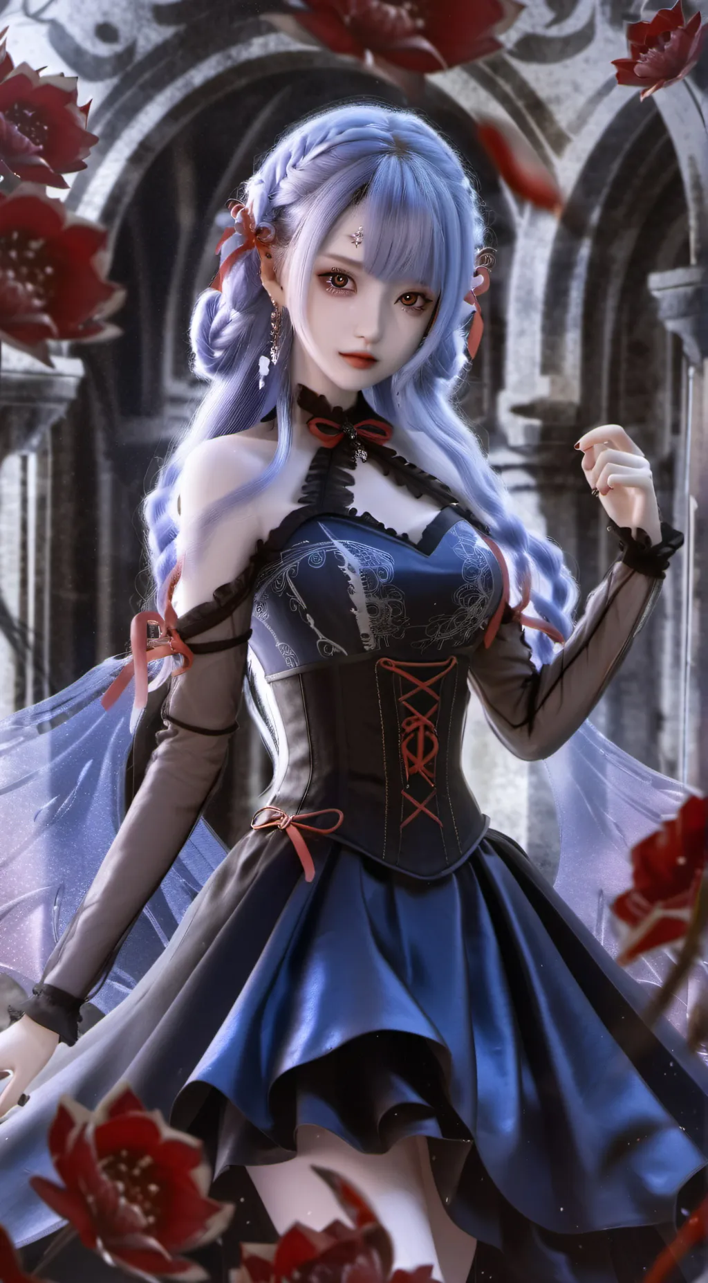 ai character: Velvette  background