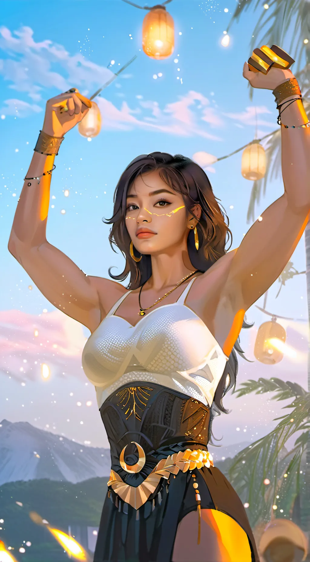 ai character: Nyaaati background